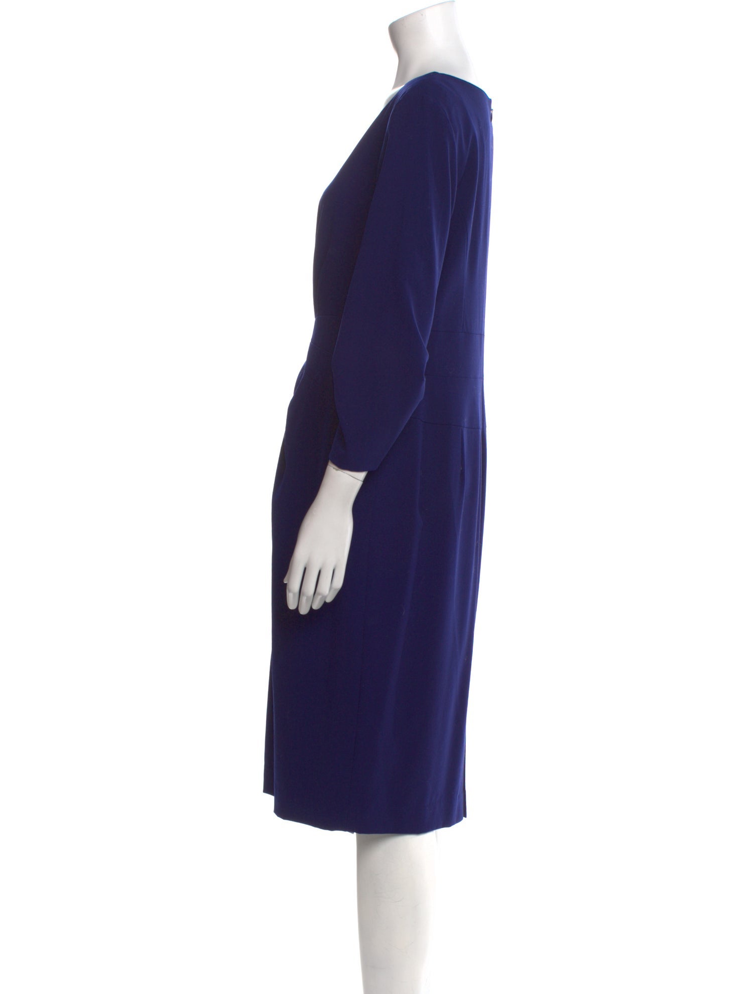 Lafayette 148 Wool Knee-Length Dress