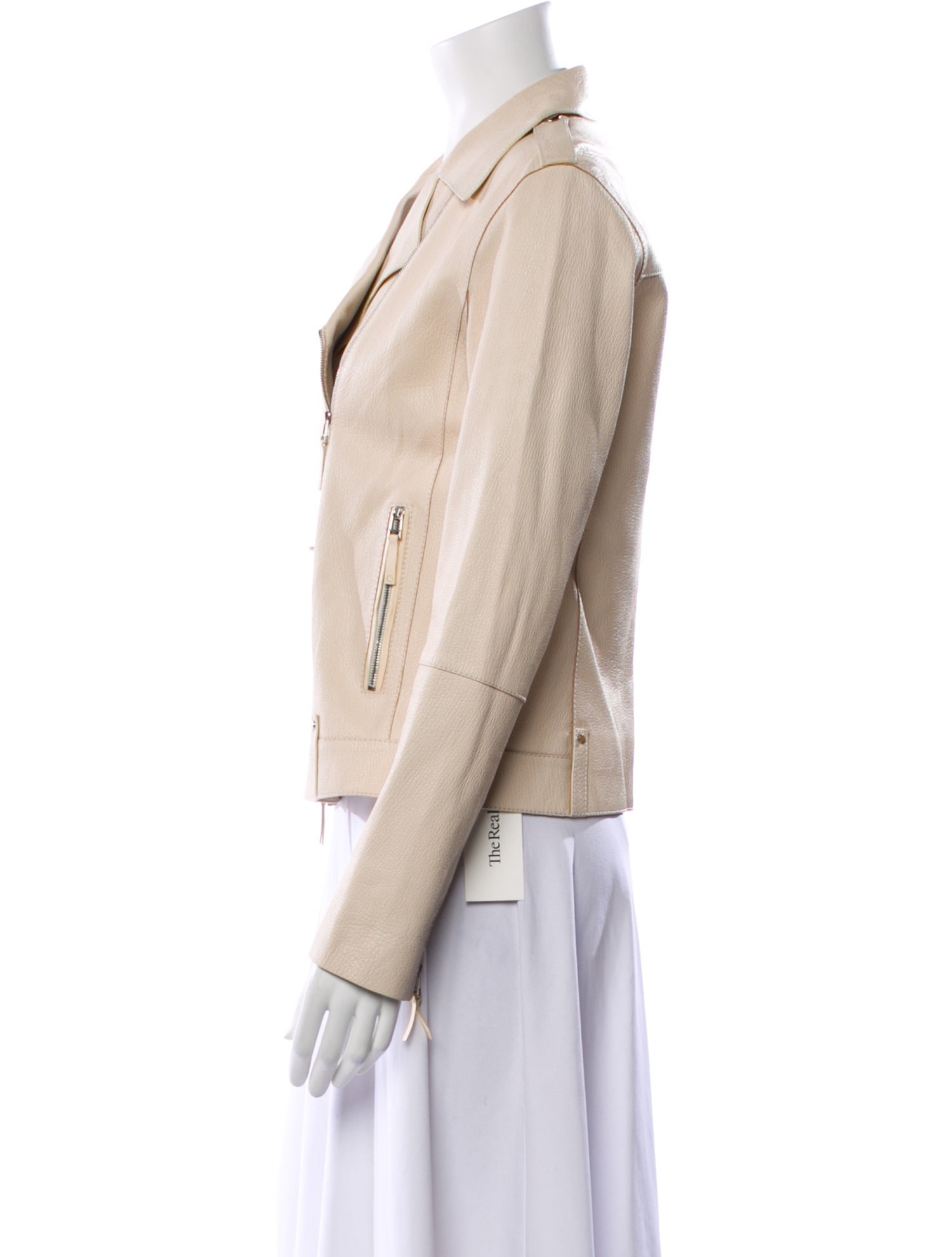 Lafayette 148 Lambskin Biker Jacket
