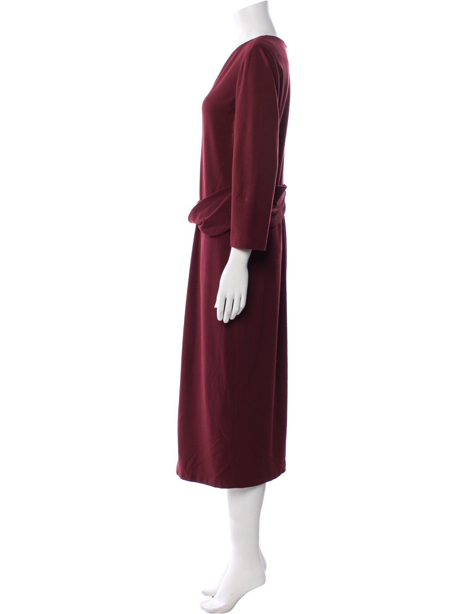 Lafayette 148 V-Neck Long Dress