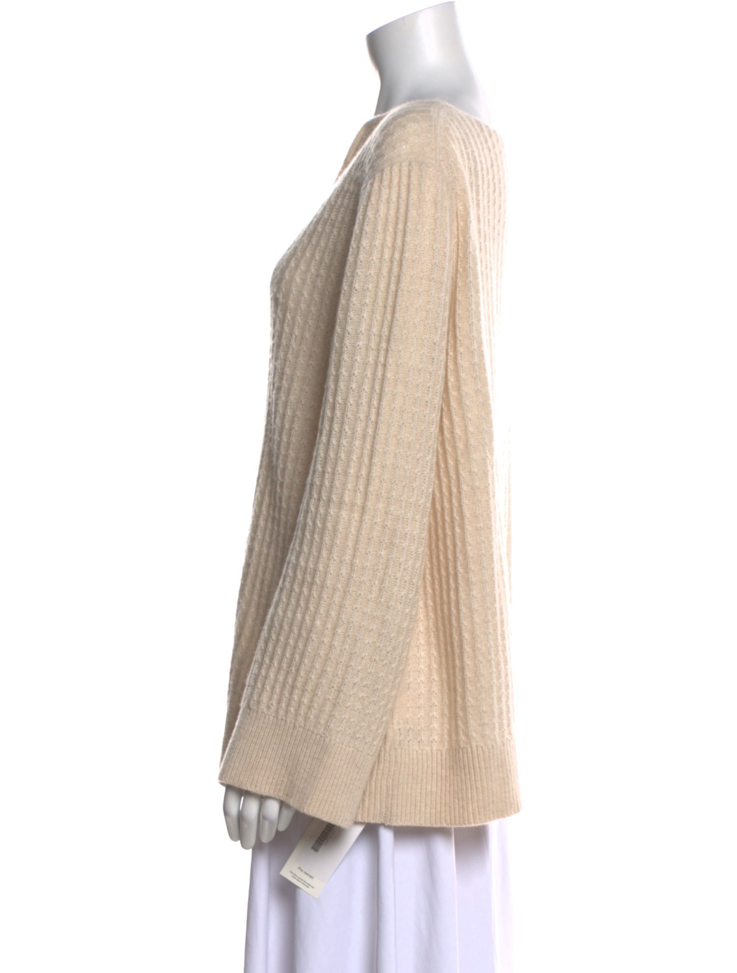 Lafayette 148 Cashmere V-Neck Sweater