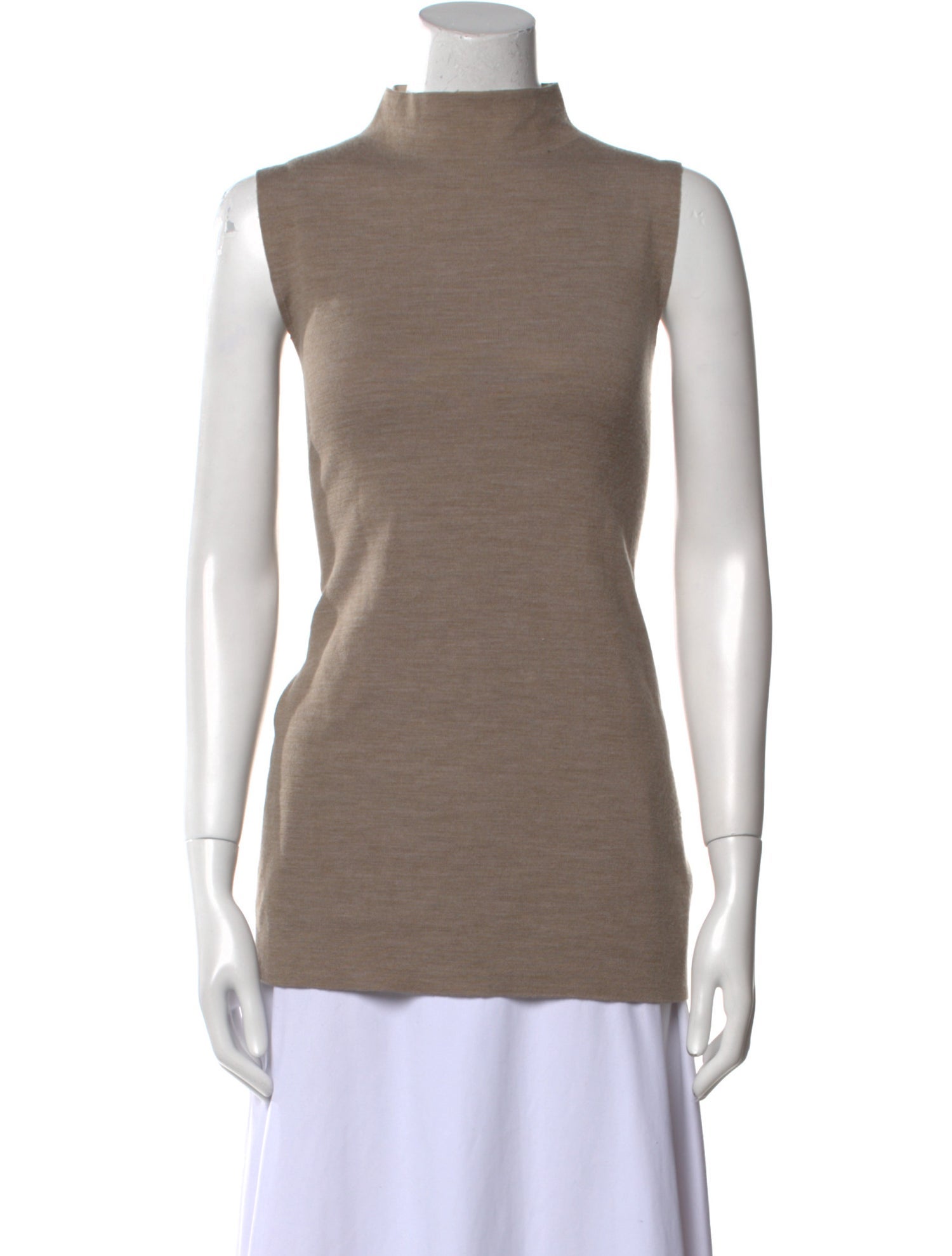 Lafayette 148 Wool Mock Neck Sweater