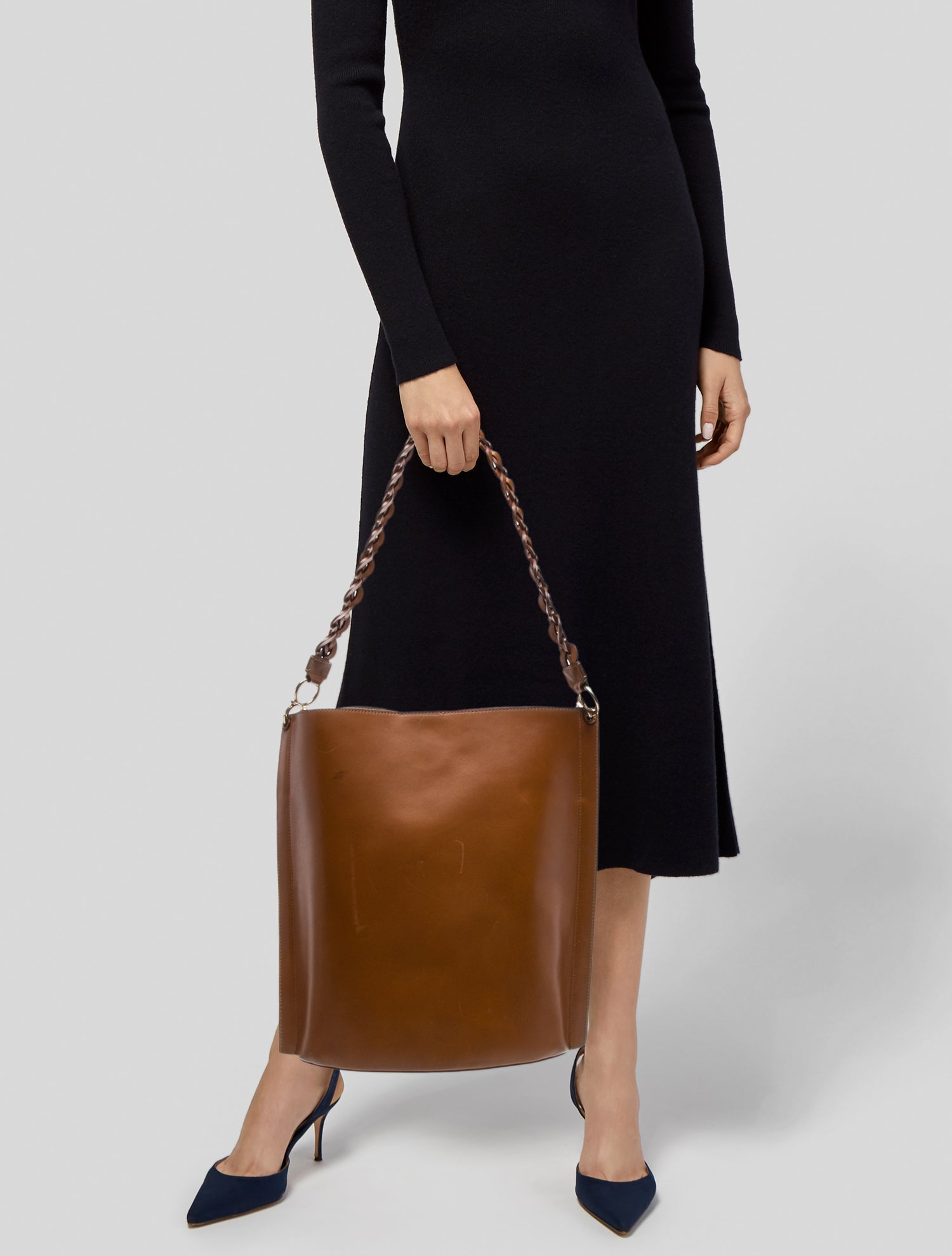 Lafayette 148 Leather Shoulder Bag