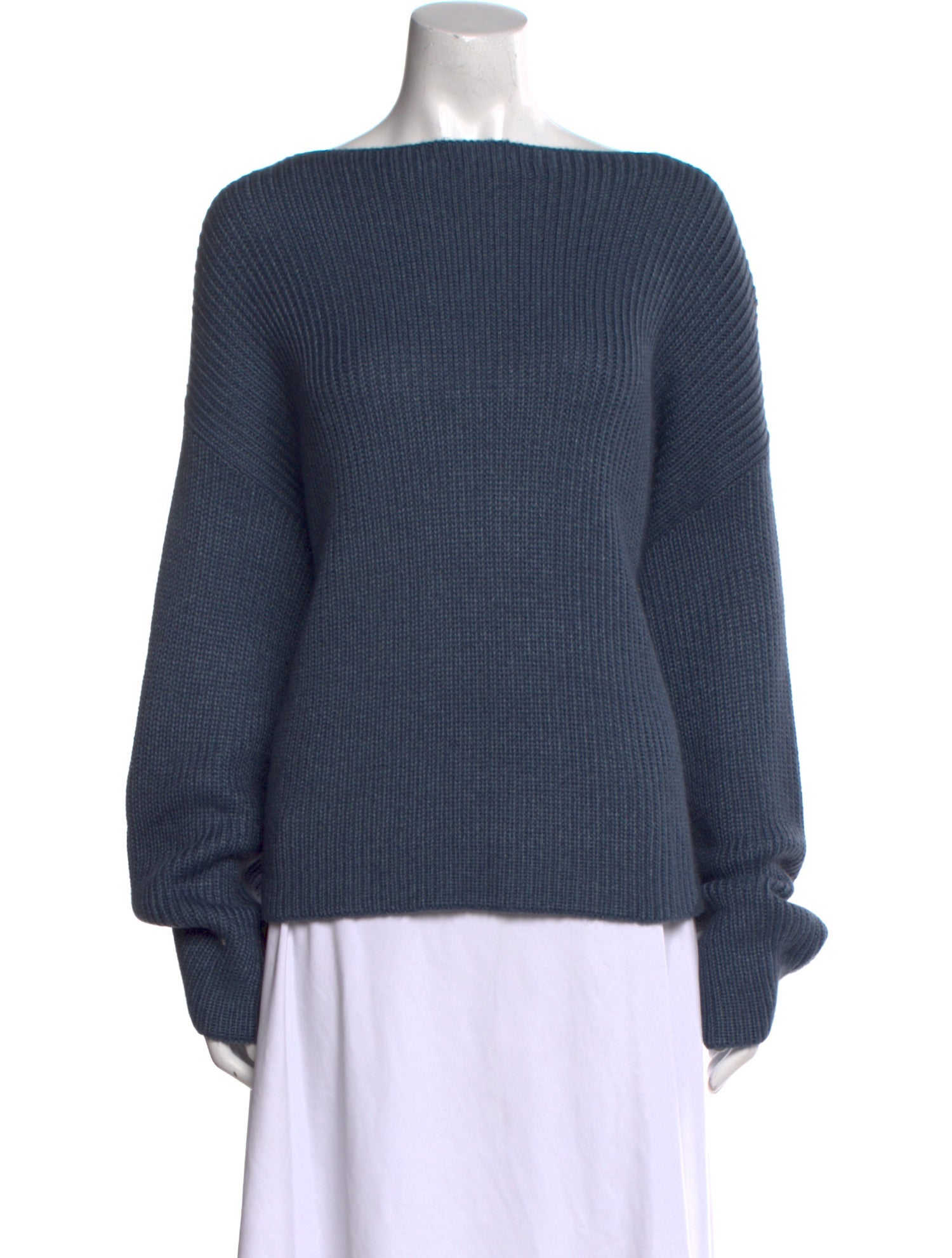 Lafayette 148 Alpaca Bateau Neckline Sweater w/ Tags