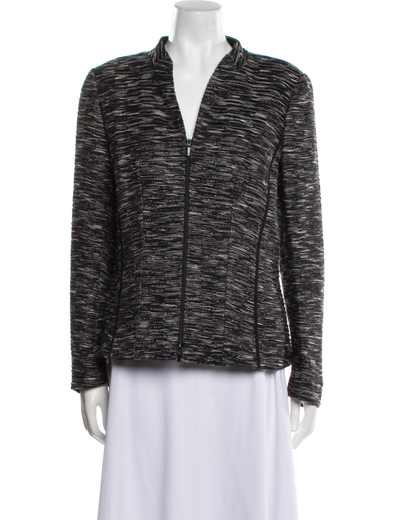 Lafayette 148 Tweed Tweed Pattern Evening Jacket