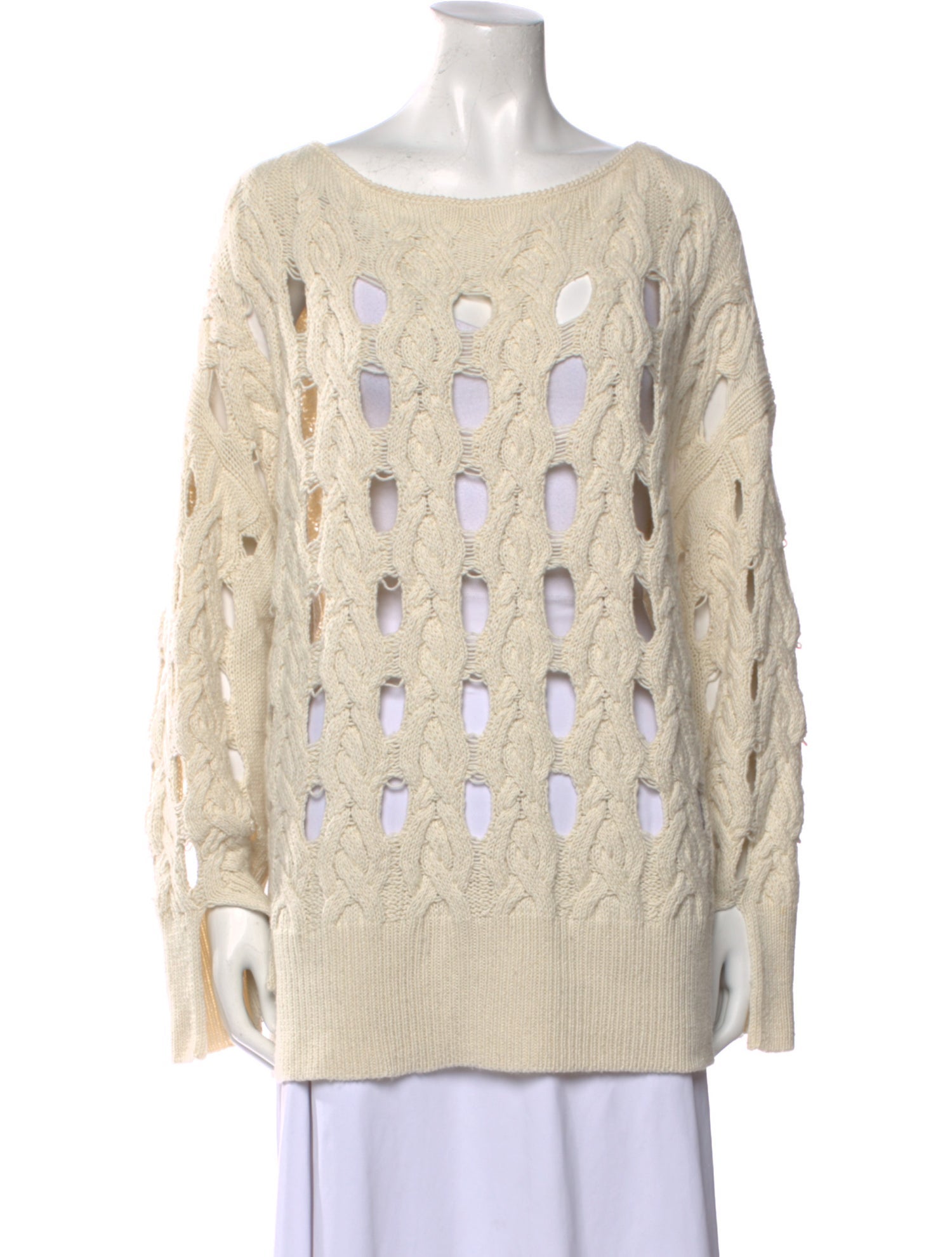 Lafayette 148 Silk Printed Sweater