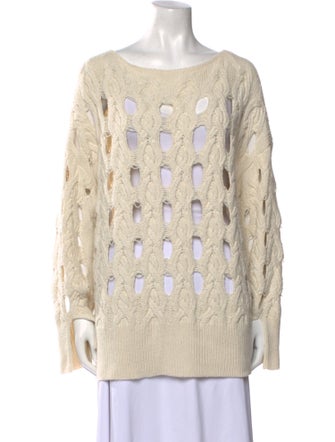 Lafayette 148 Silk Printed Sweater