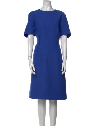 Lafayette 148 Wool Midi Length Dress