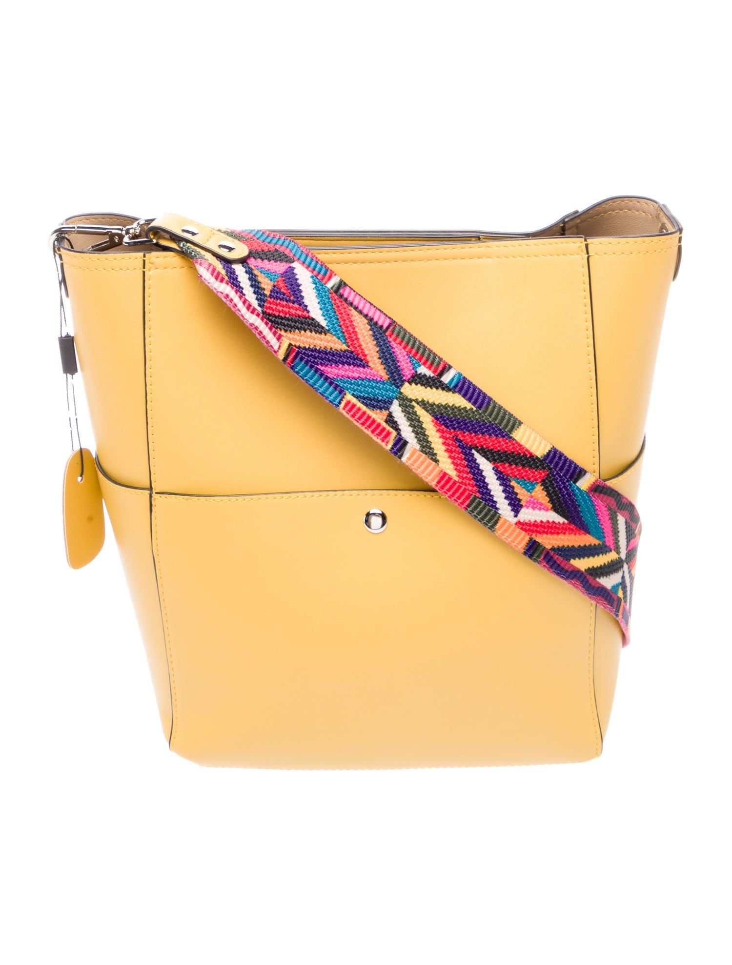 Lafayette 148 Leather Bucket Bag