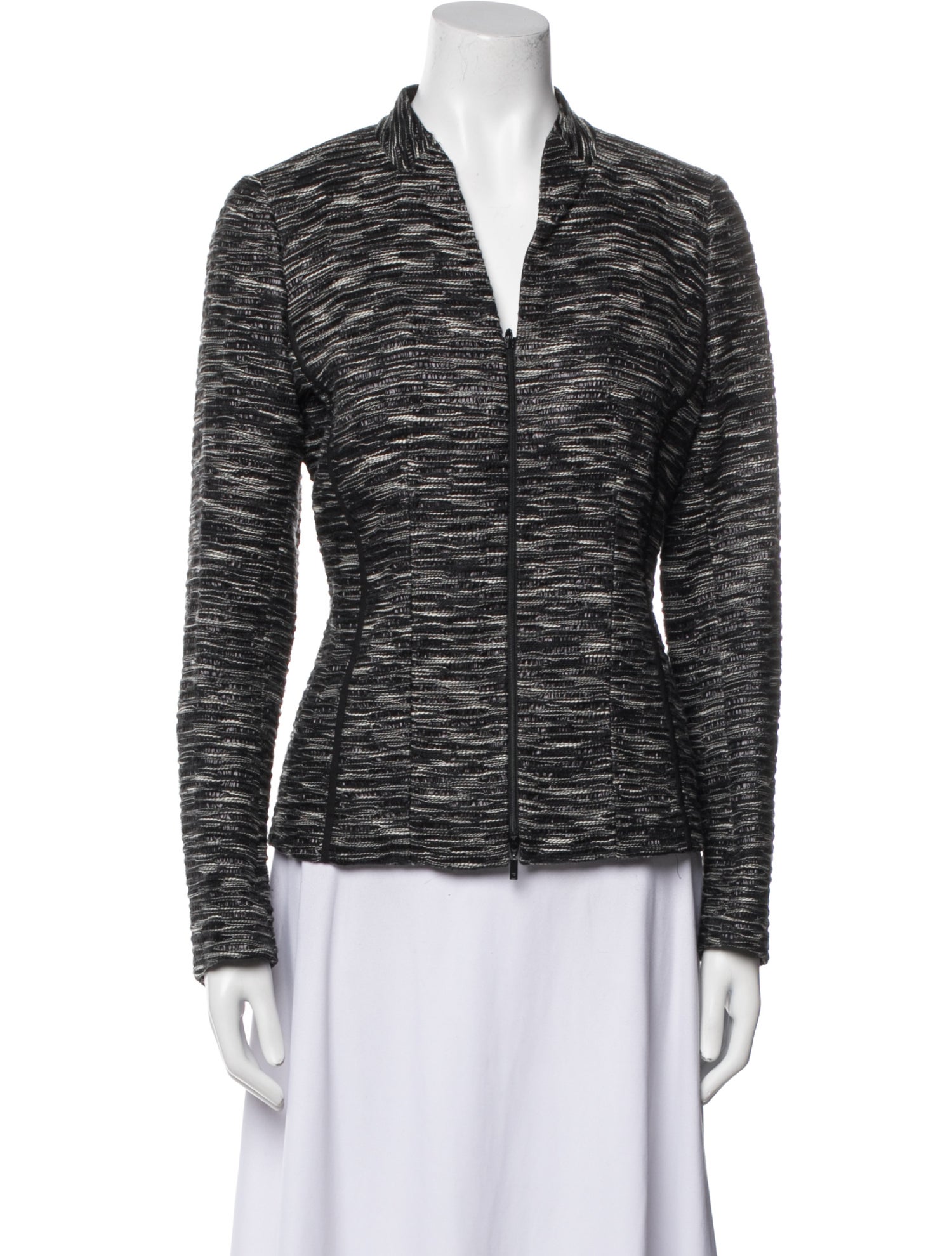 Lafayette 148 Tweed Pattern Evening Jacket