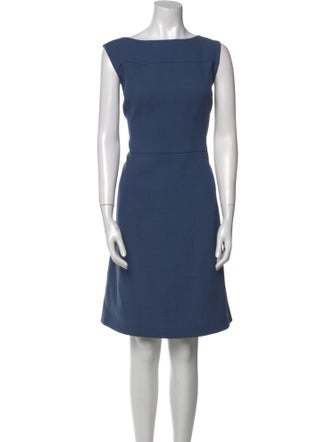 Lafayette 148 Wool Knee-Length Dress