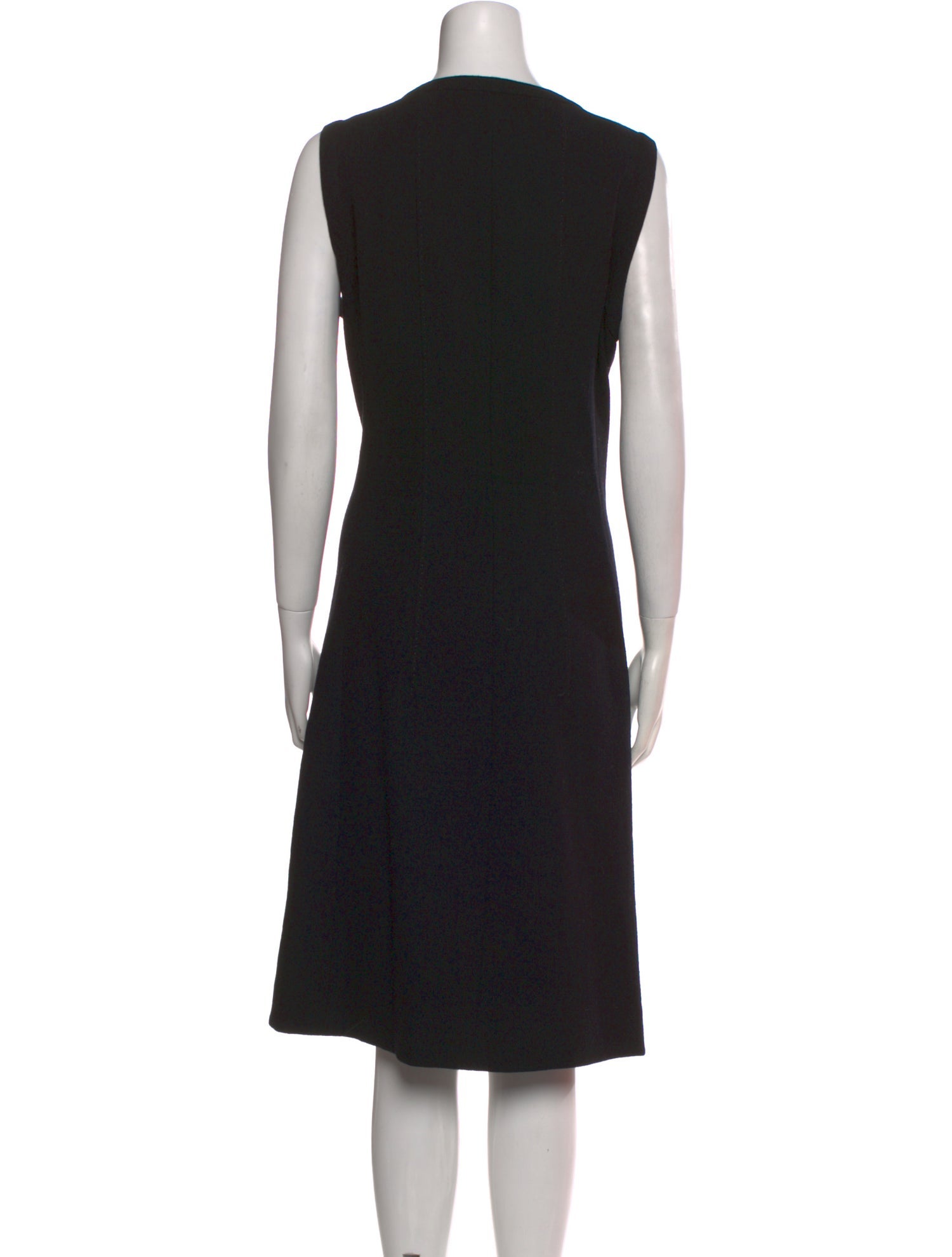 Lafayette 148 Wool Midi Length Dress