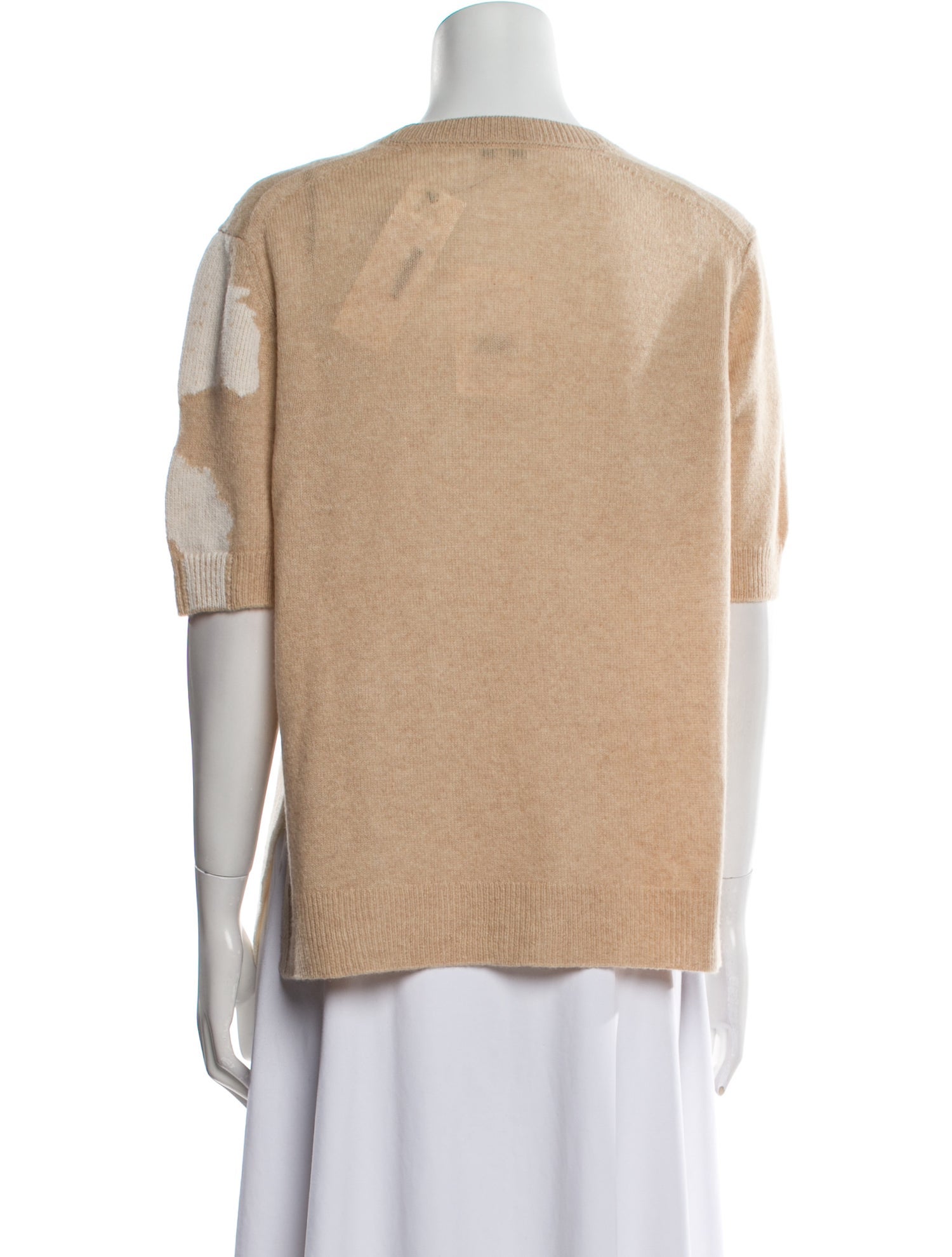 Lafayette 148 Cashmere Graphic Print Sweater