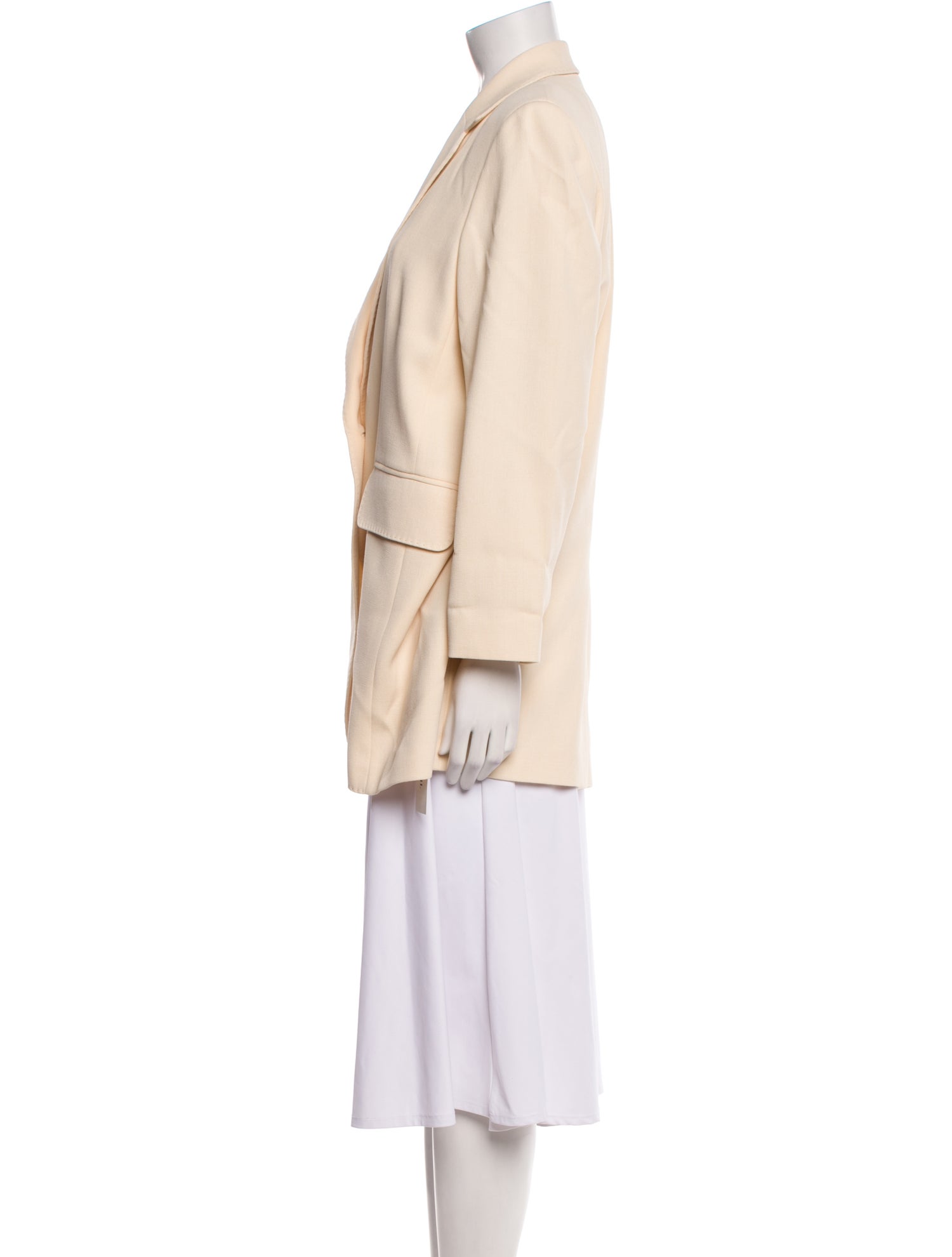 Lafayette 148 Virgin Wool Peacoat