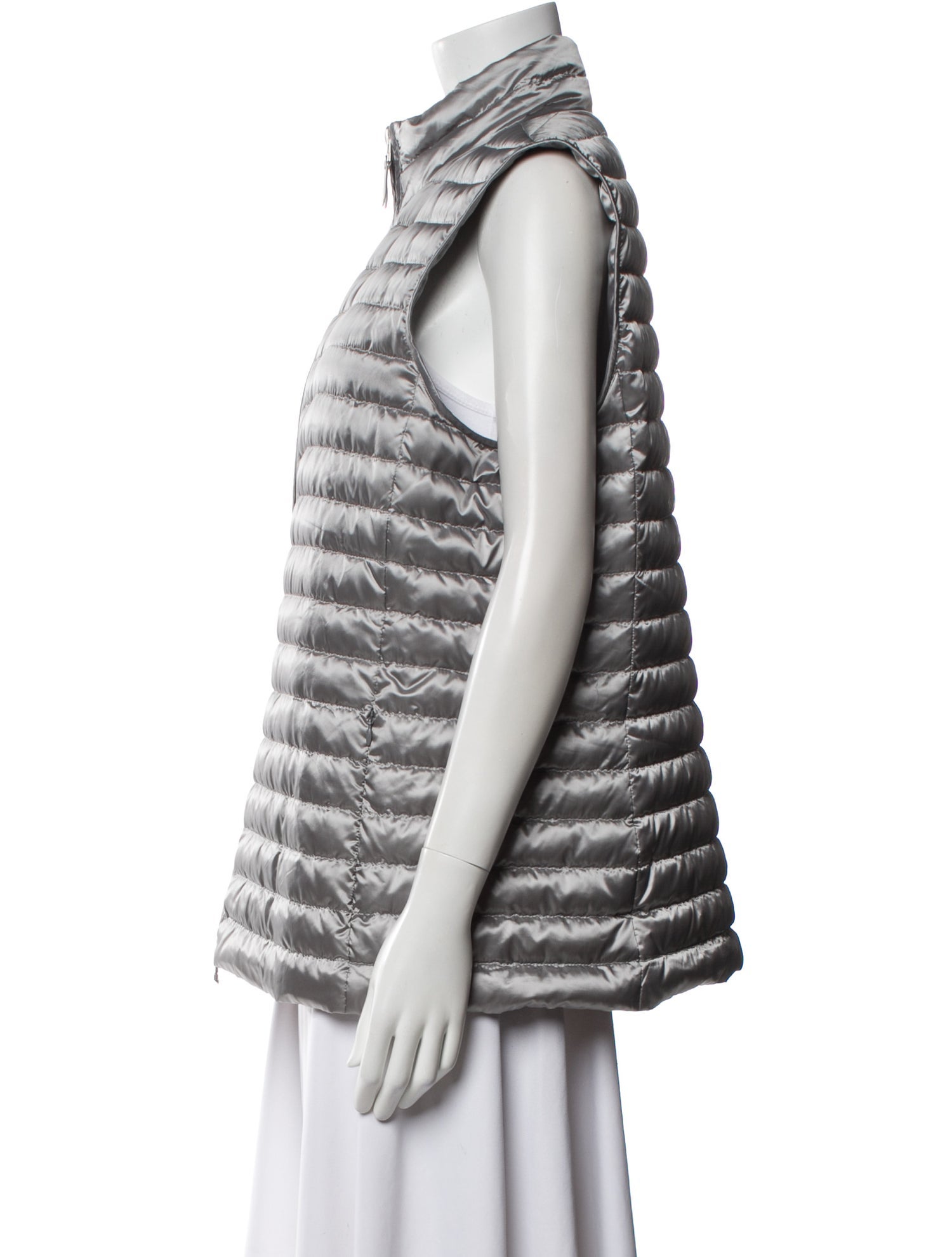 Lafayette 148 Nylon Striped Vest