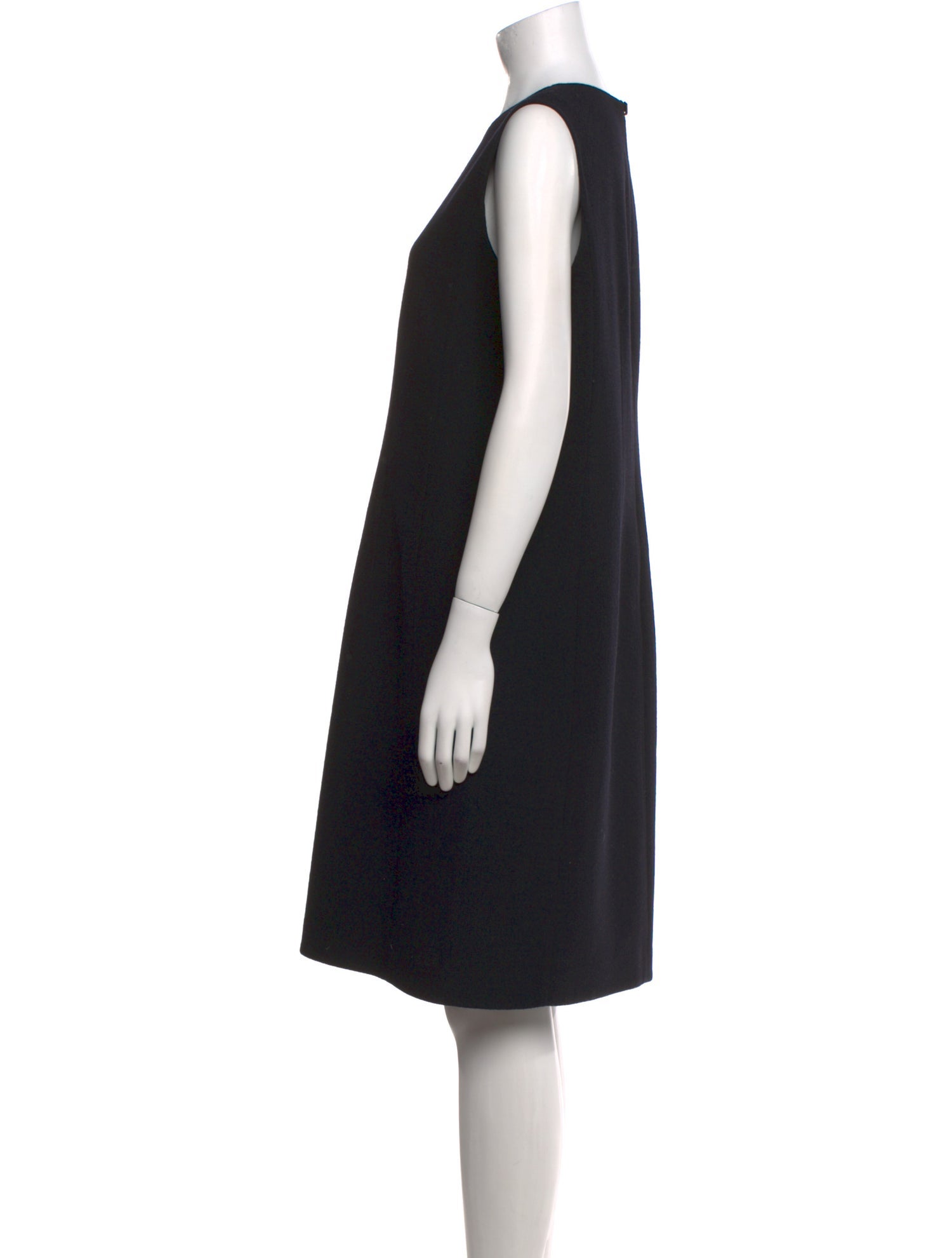 Lafayette 148 Crew Neck Knee-Length Dress