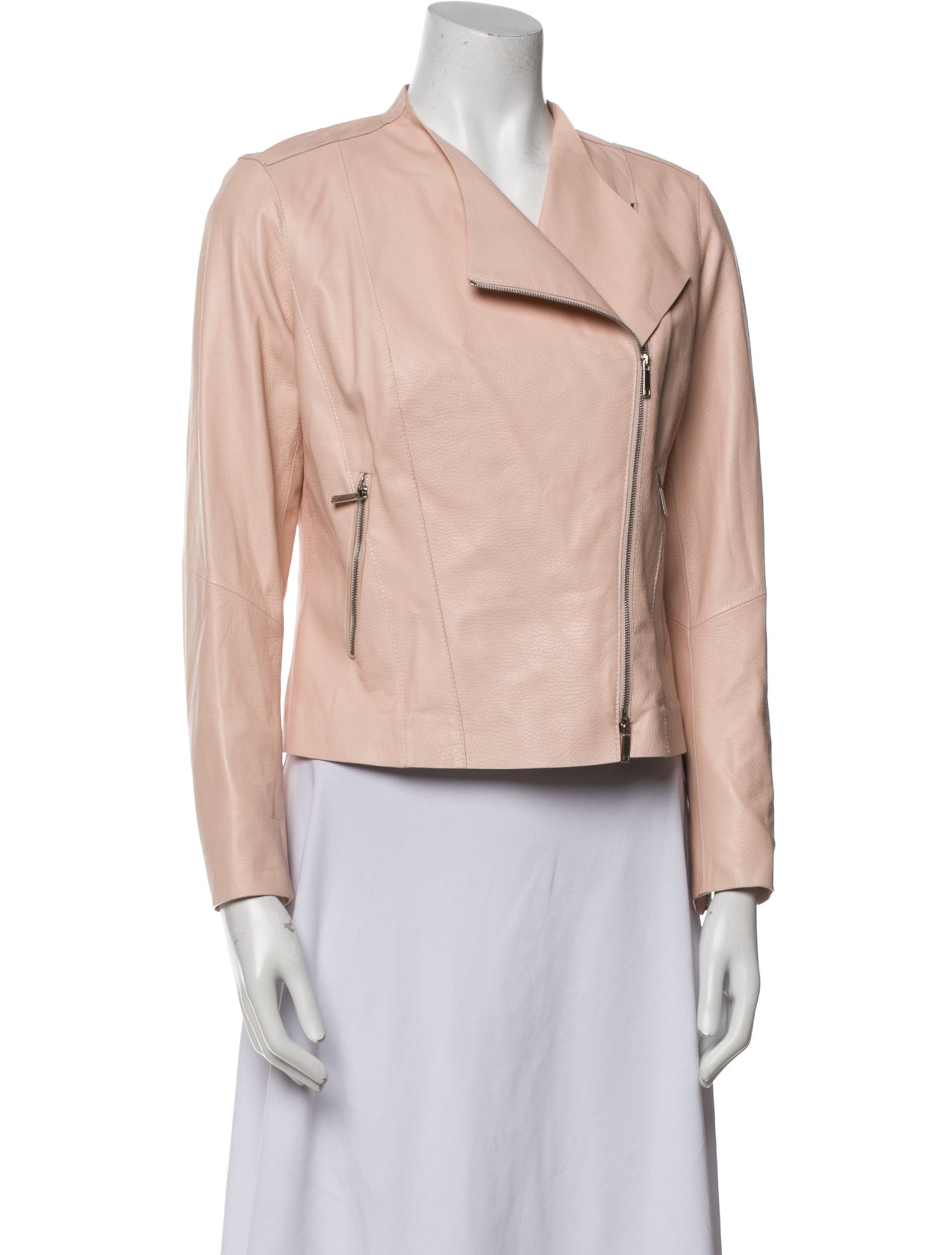 Lafayette 148 Leather Biker Jacket