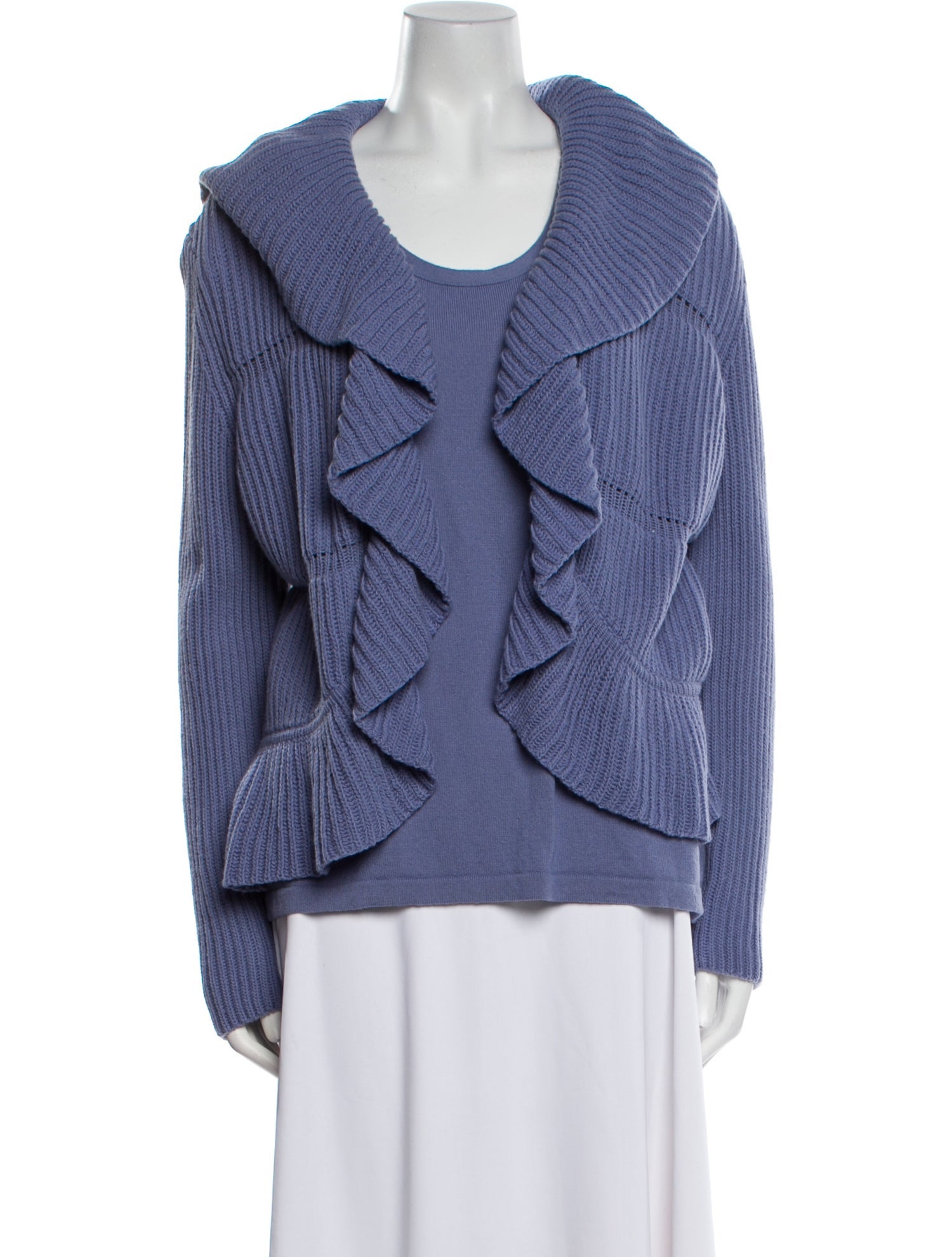 Lafayette 148 Merino Wool Ruffle Embellishment Set w/ Tags