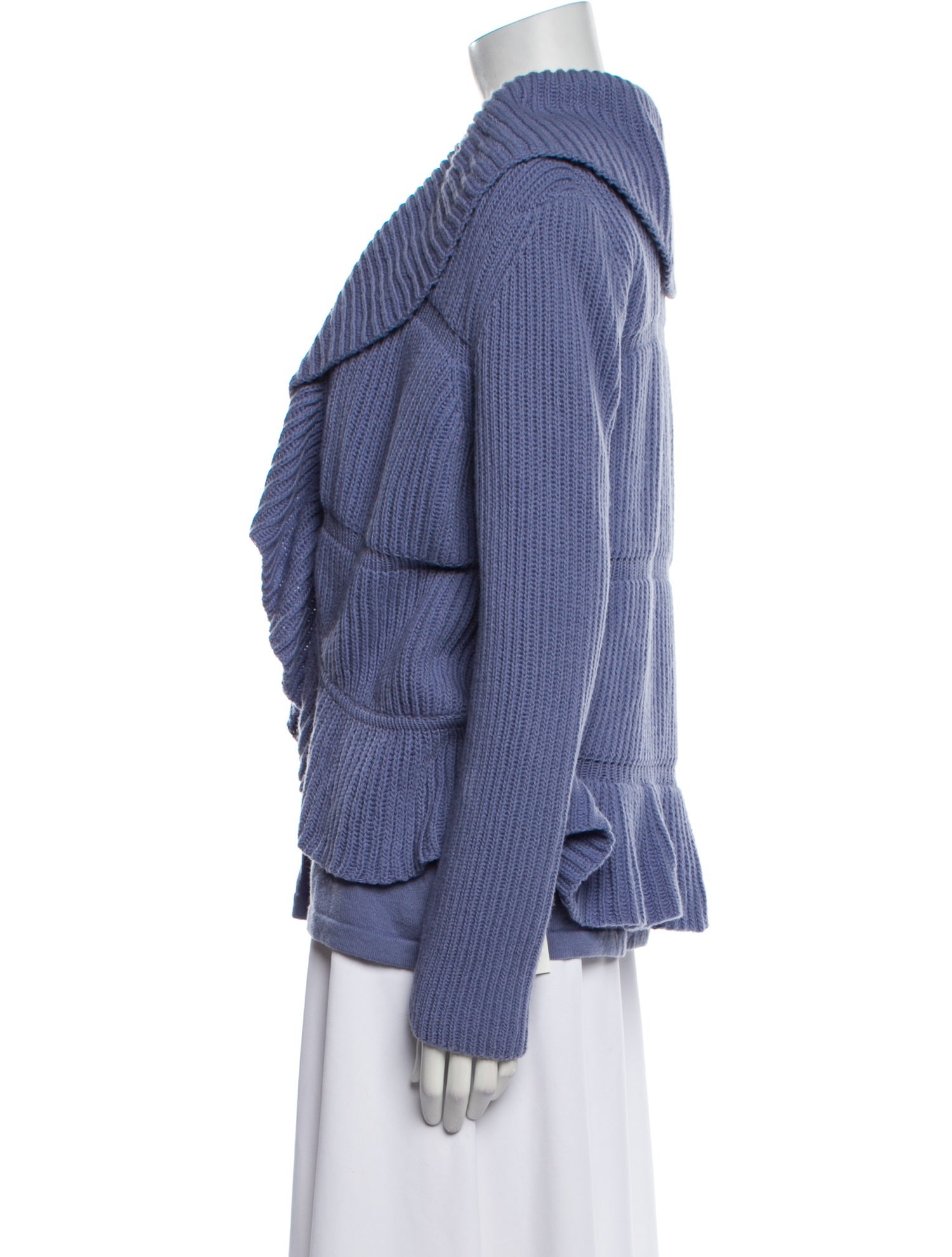 Lafayette 148 Merino Wool Ruffle Embellishment Set w/ Tags