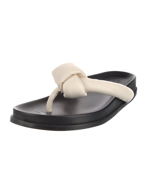 Lafayette 148 Leather Slides