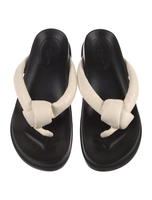 Lafayette 148 Leather Slides