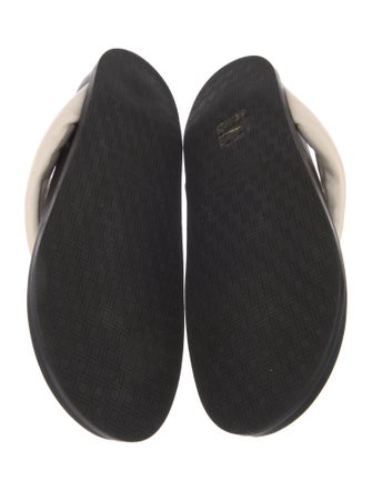 Lafayette 148 Leather Slides