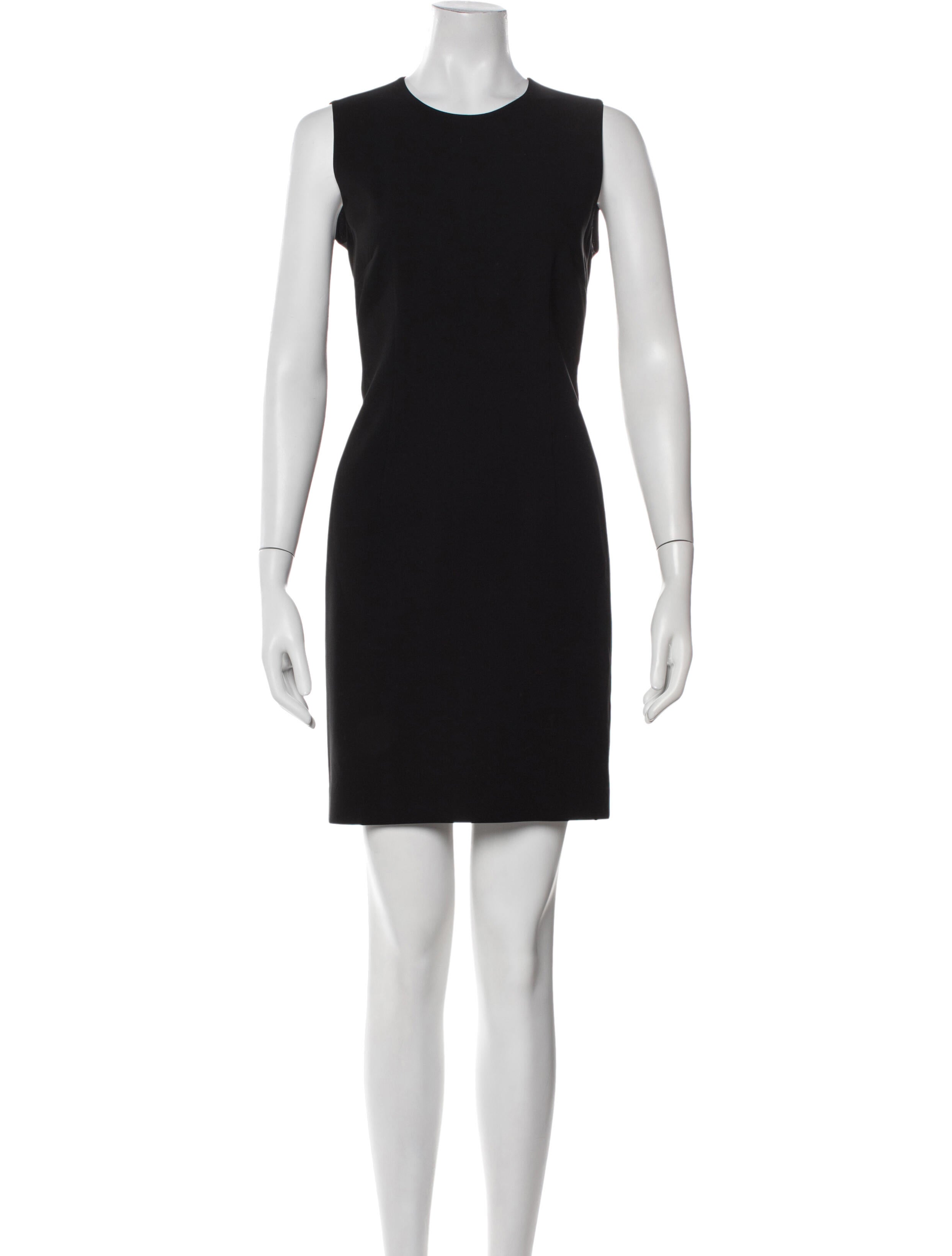 Lafayette 148 Crew Neck Mini Dress