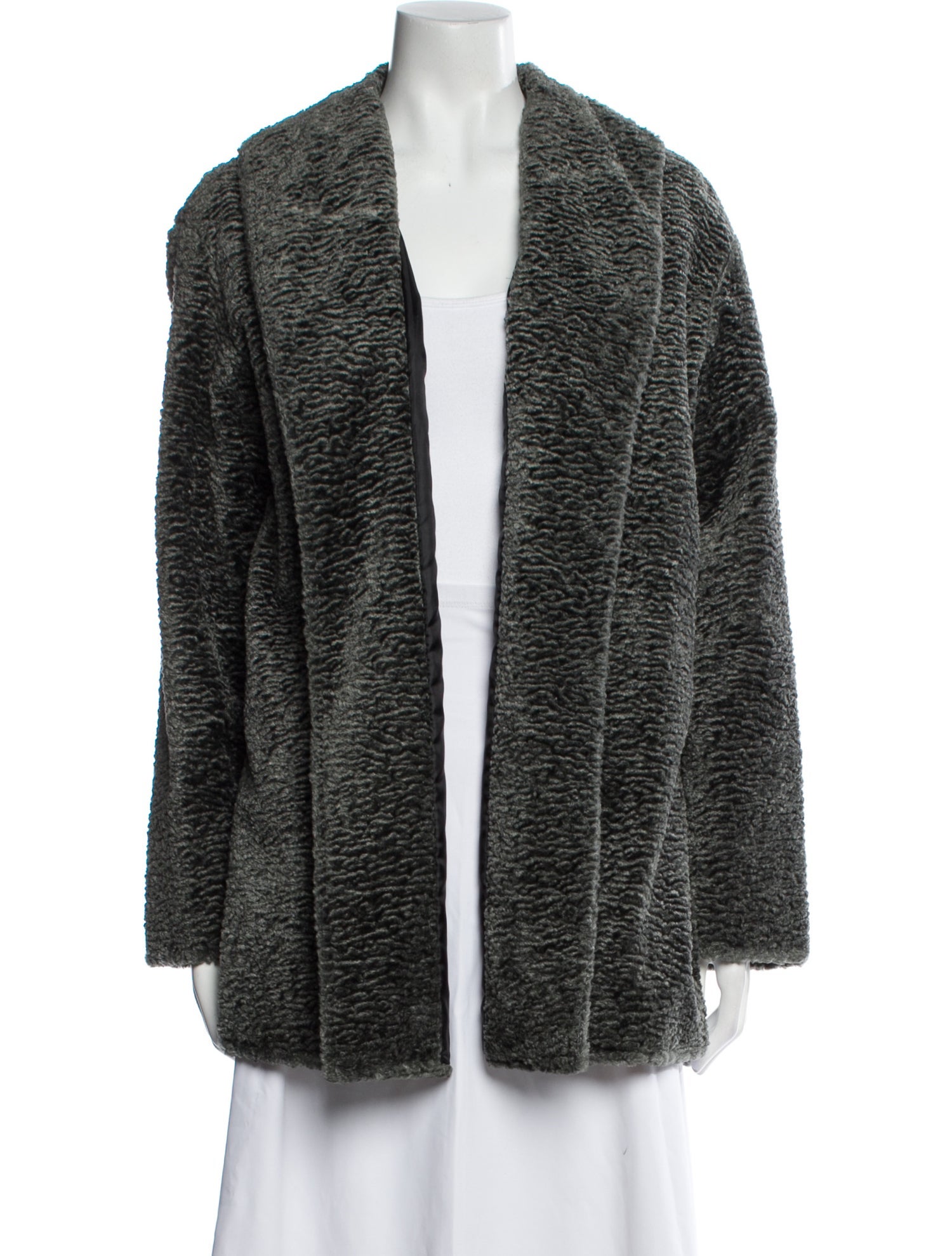Lafayette 148 Faux Fur Coat