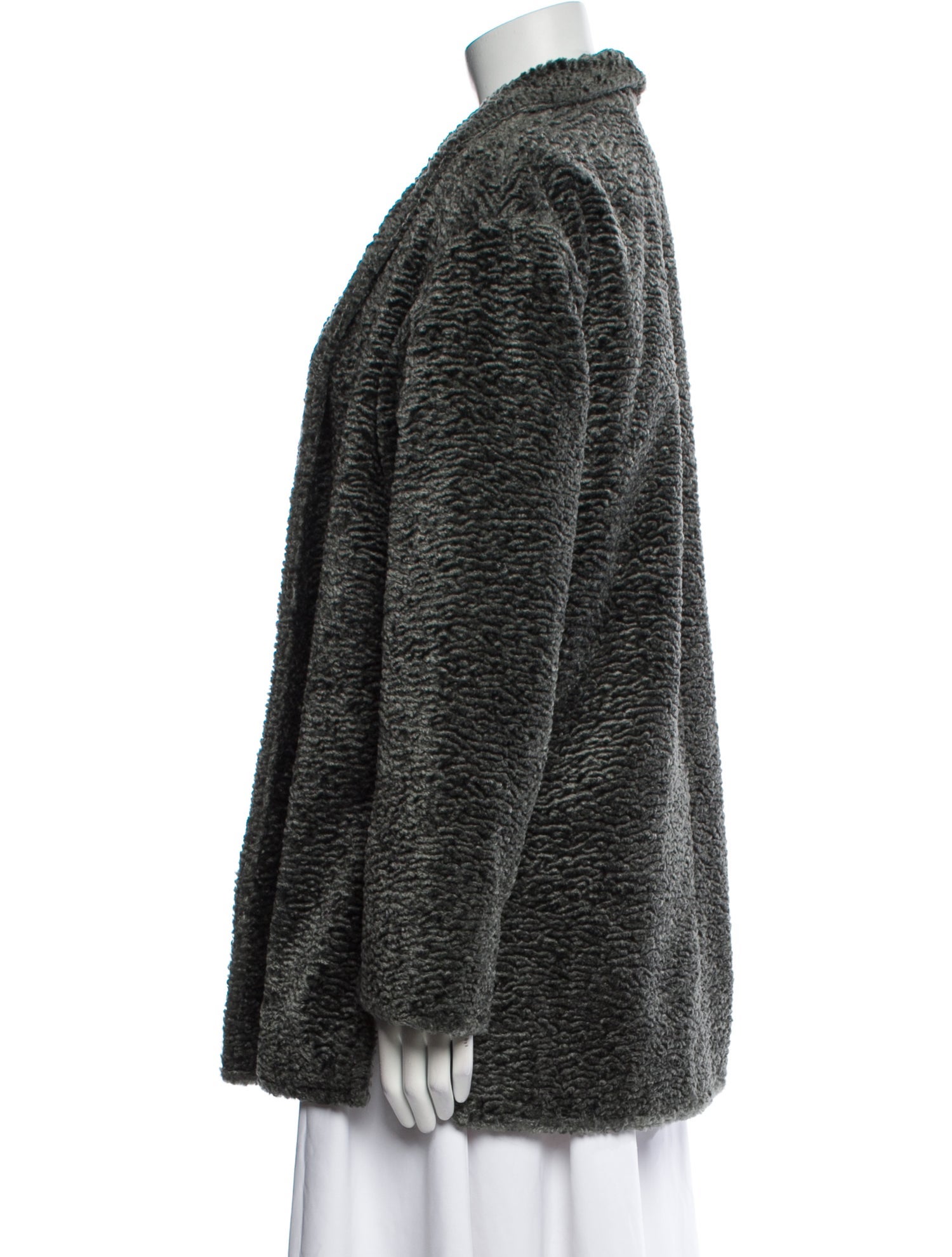 Lafayette 148 Faux Fur Coat