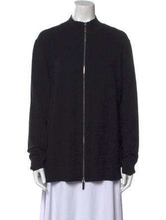 Lafayette 148 Wool Mock Neck Sweater