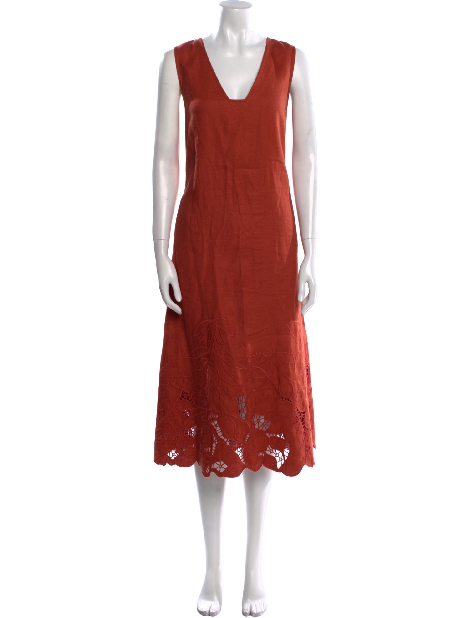 Lafayette 148 Linen Long Dress