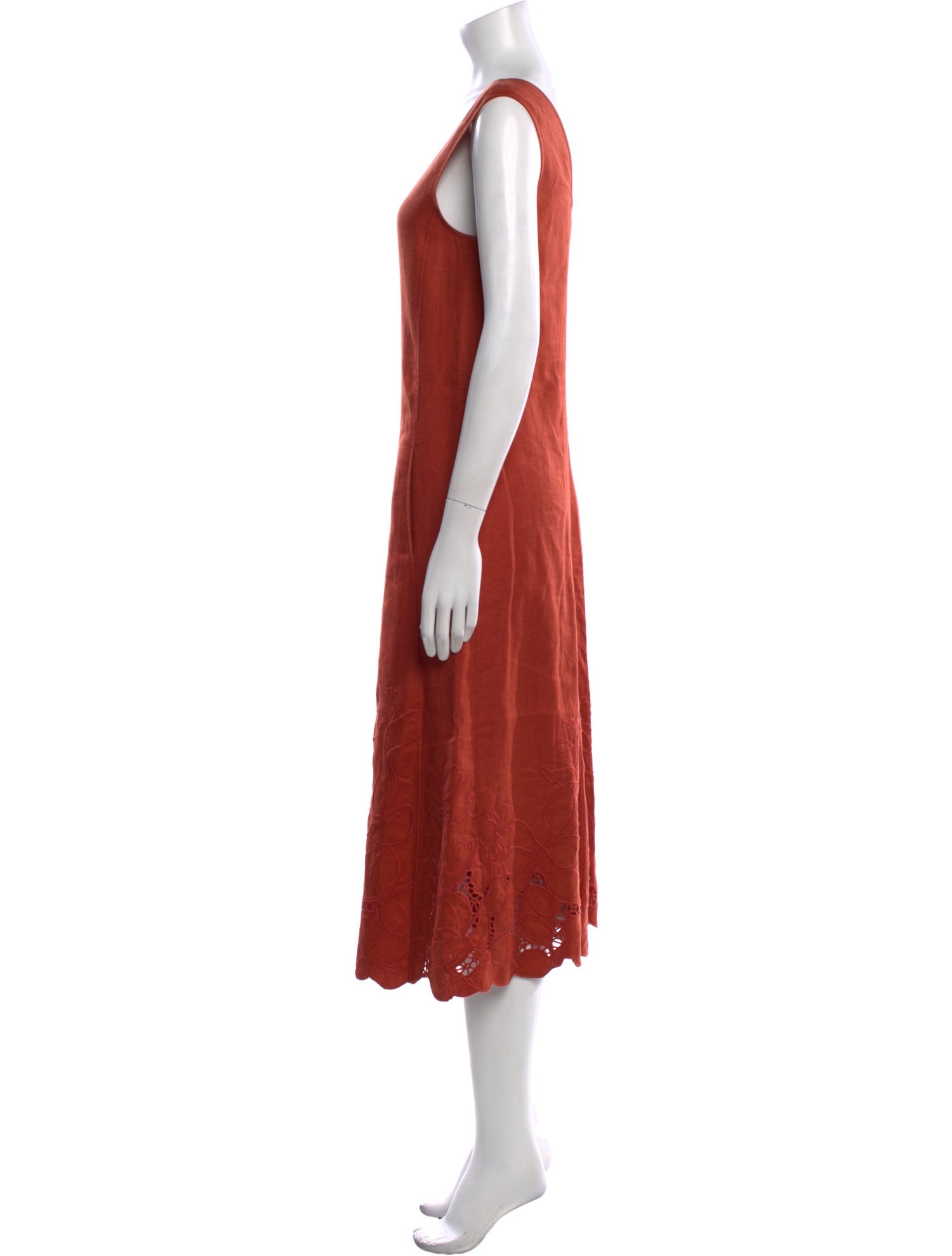 Lafayette 148 Linen Long Dress