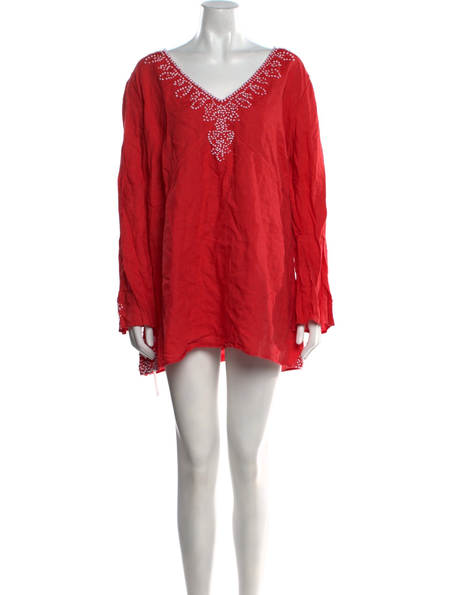 Lafayette 148 Linen Mini Dress