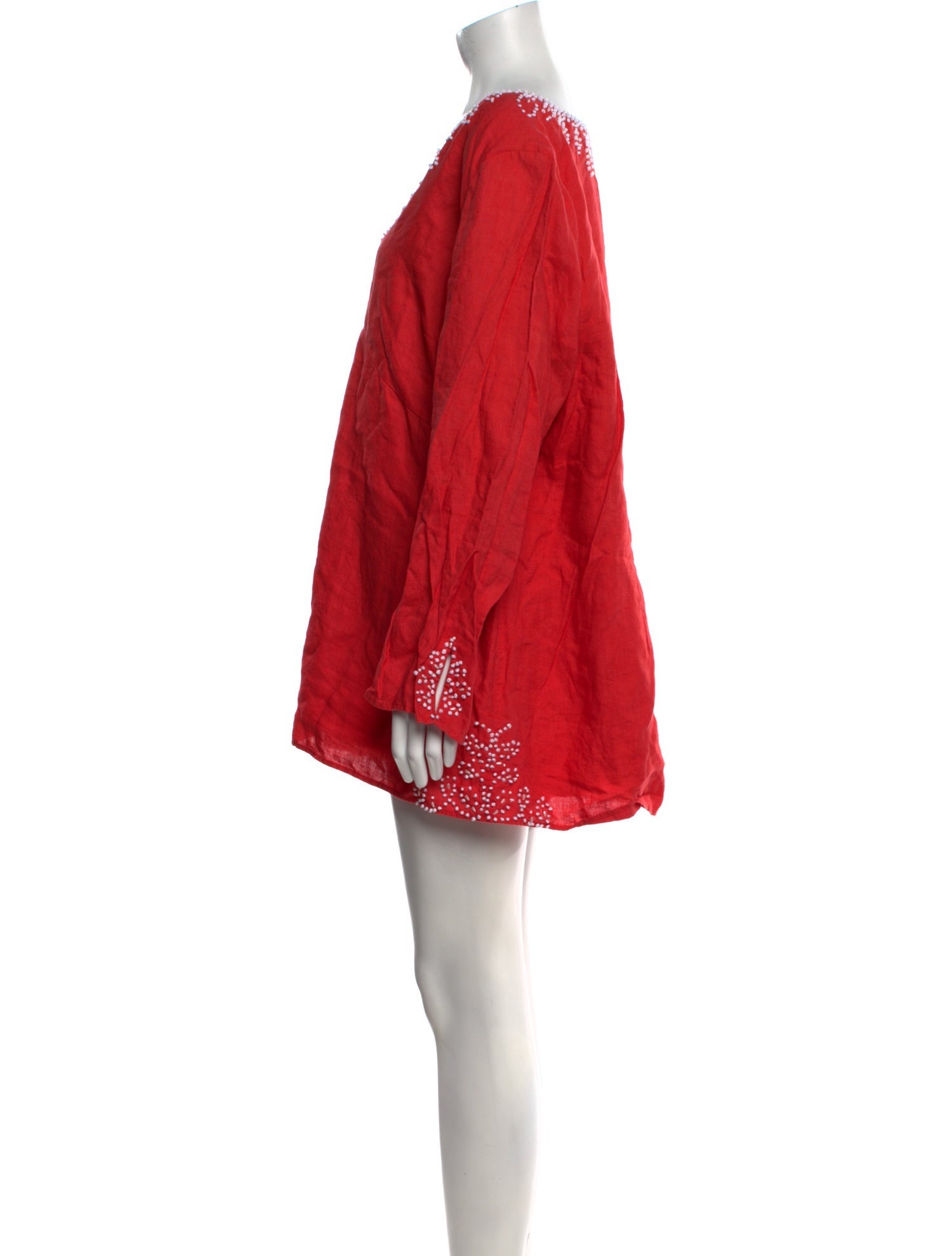 Lafayette 148 Linen Mini Dress