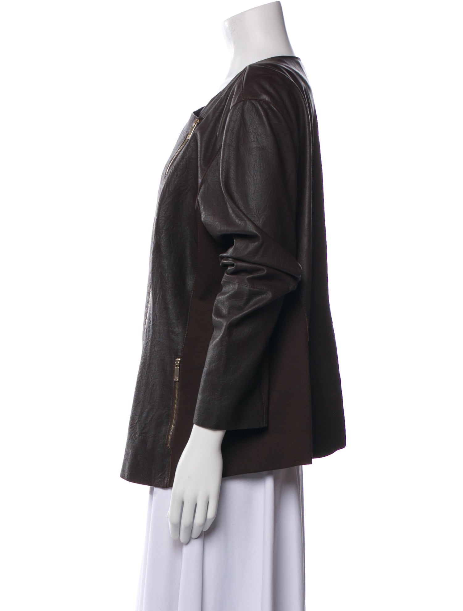 Lafayette 148 Leather Biker Jacket