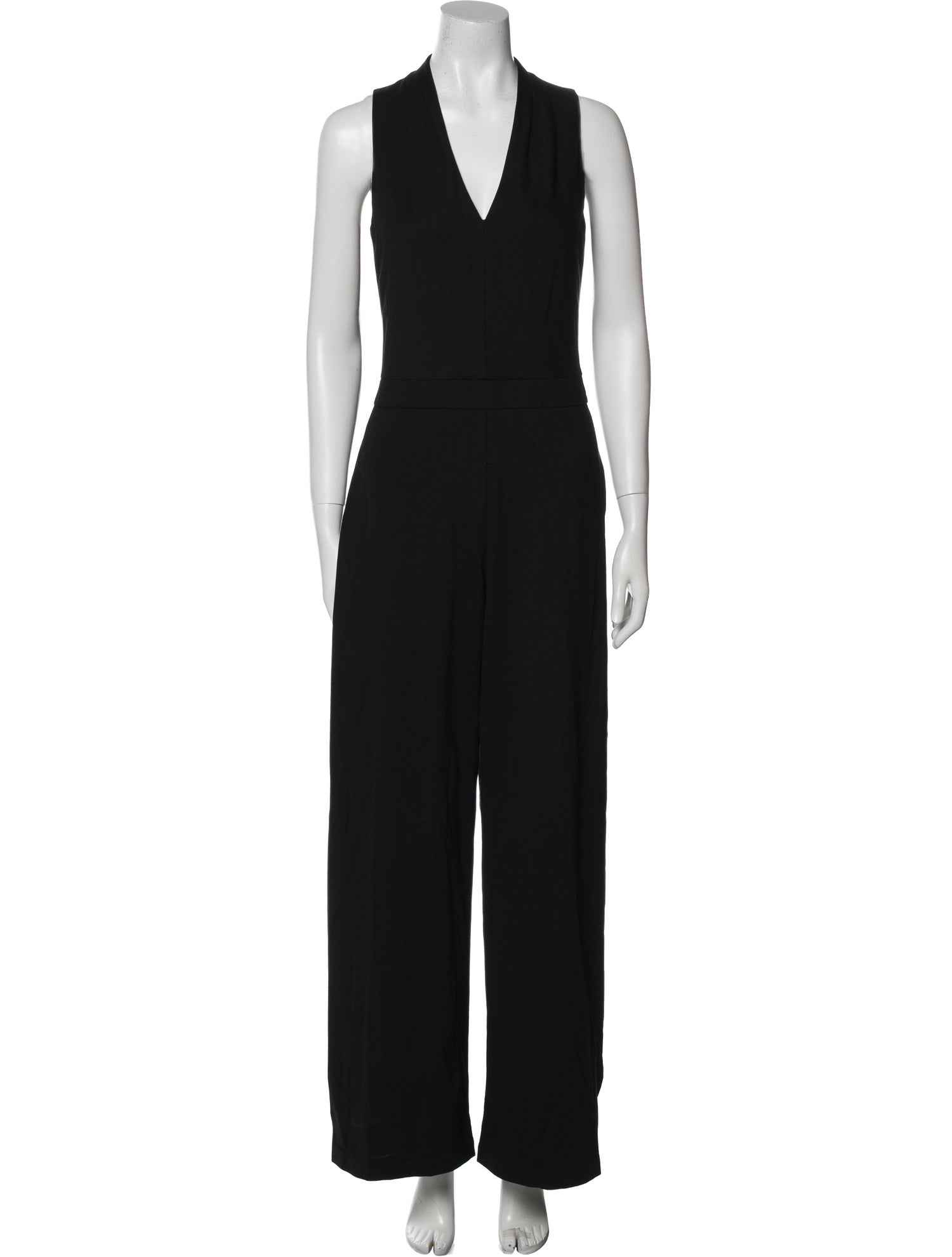 Lafayette 148 V-Neck Jumpsuit
