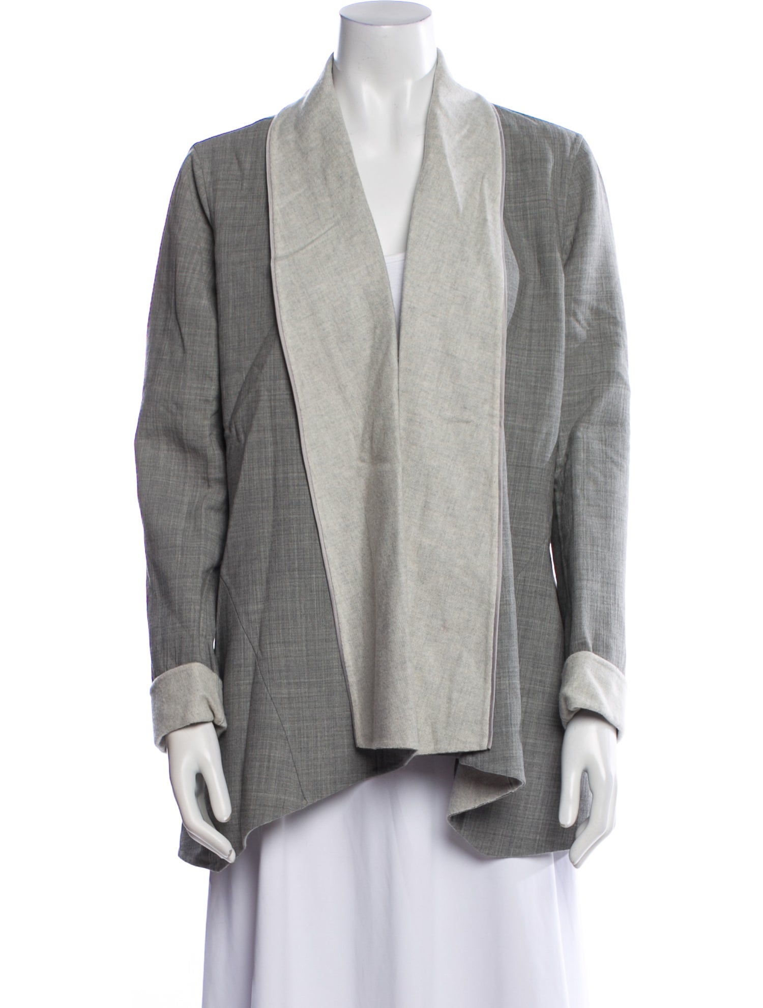 Lafayette 148 Virgin Wool Colorblock Pattern Jacket
