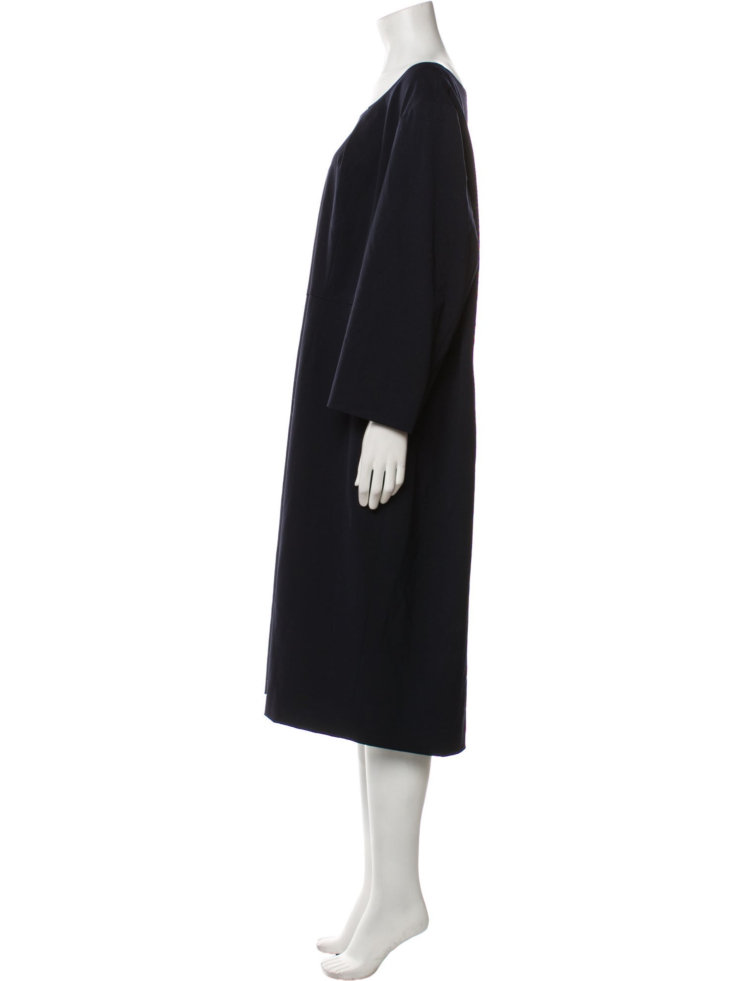 Lafayette 148 Virgin Wool Midi Length Dress