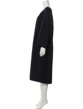 Lafayette 148 Virgin Wool Midi Length Dress