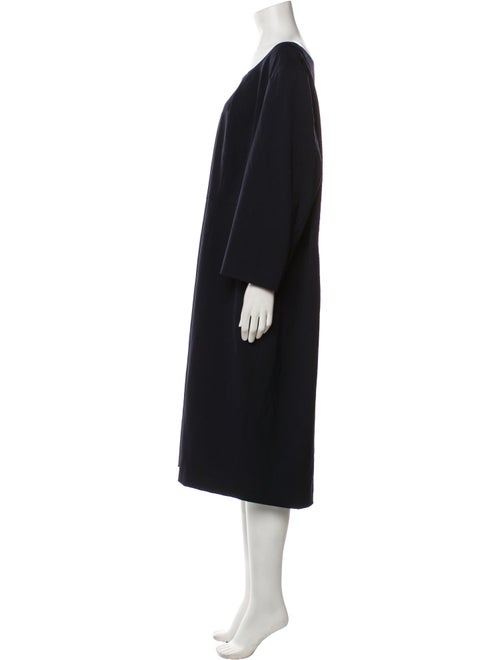 Lafayette 148 Virgin Wool Midi Length Dress