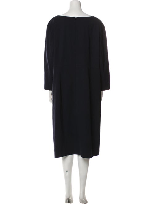 Lafayette 148 Virgin Wool Midi Length Dress
