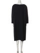 Lafayette 148 Virgin Wool Midi Length Dress