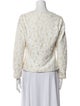 Lafayette 148 Nylon Lace Pattern Evening Jacket
