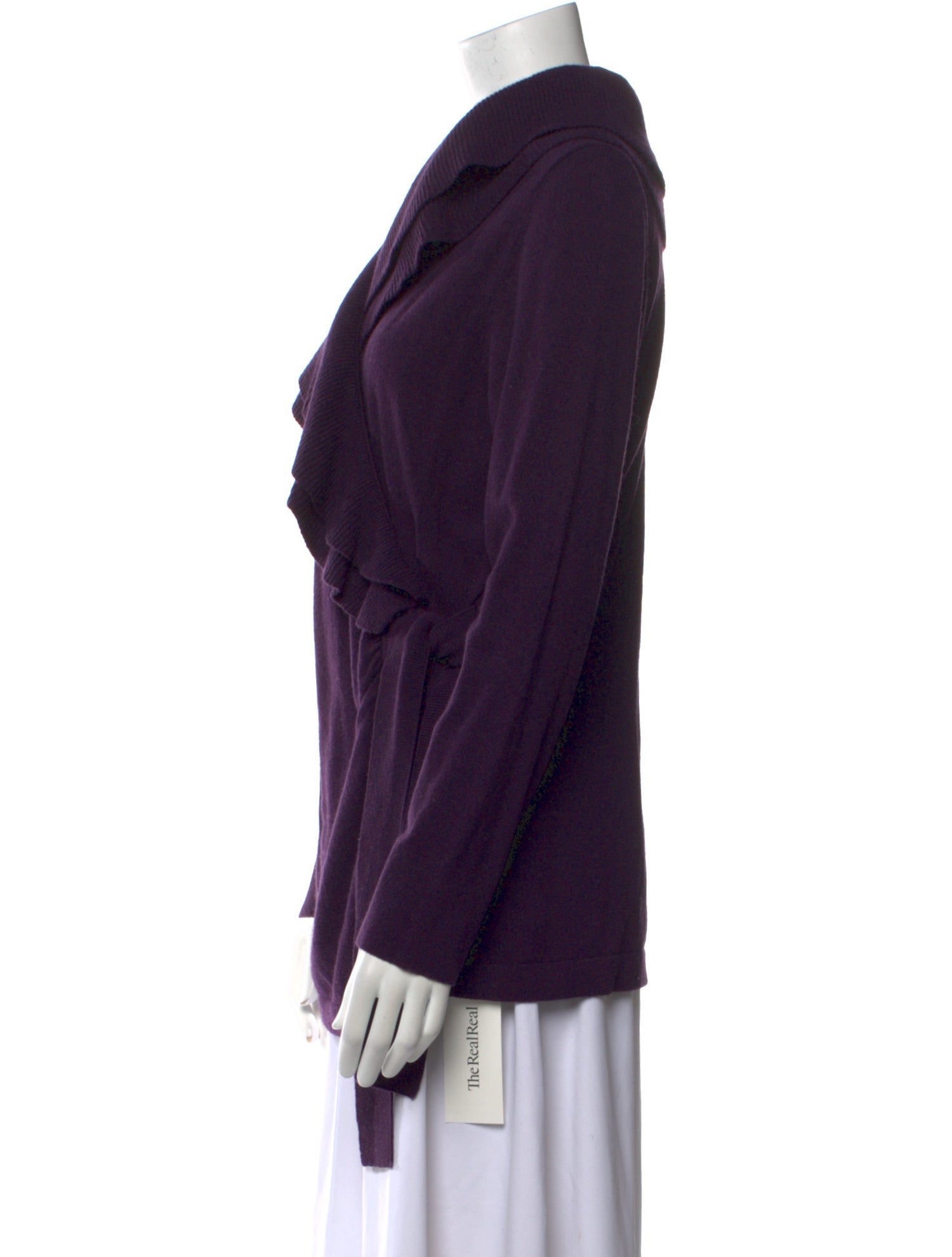 Lafayette 148 Wool V-Neck Sweater