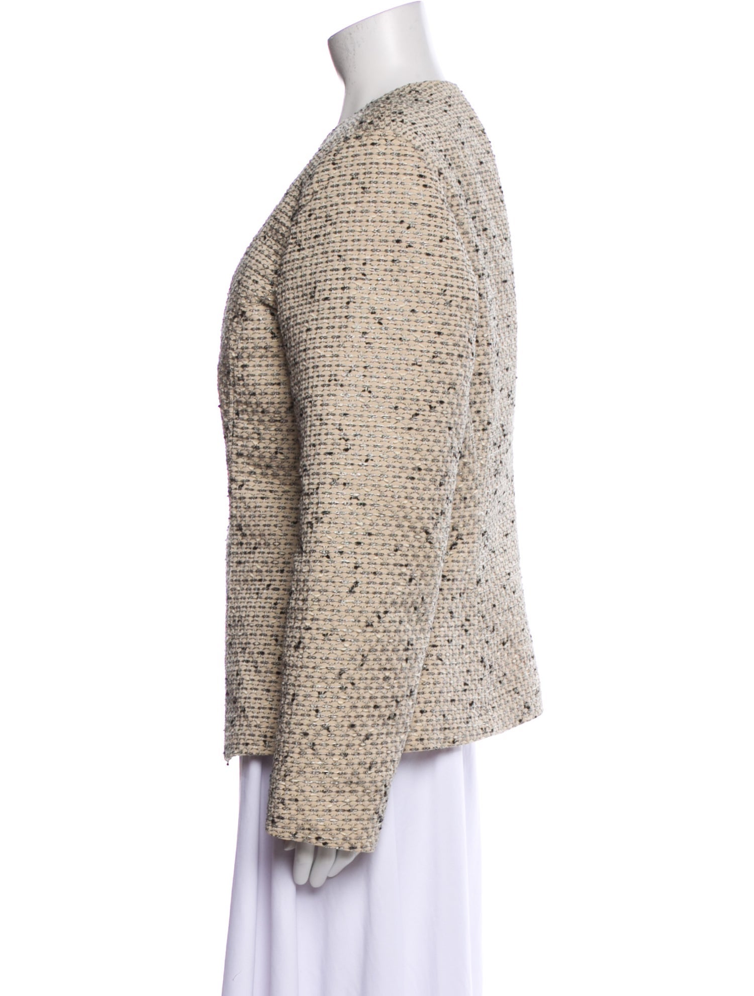 Lafayette 148 Tweed Pattern Jacket