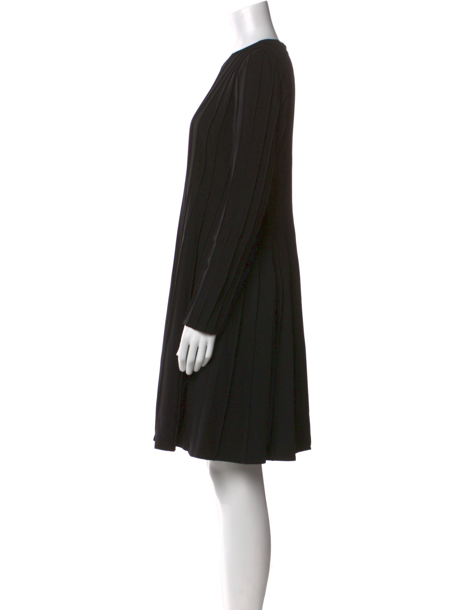Lafayette 148 Crew Neck Knee-Length Dress