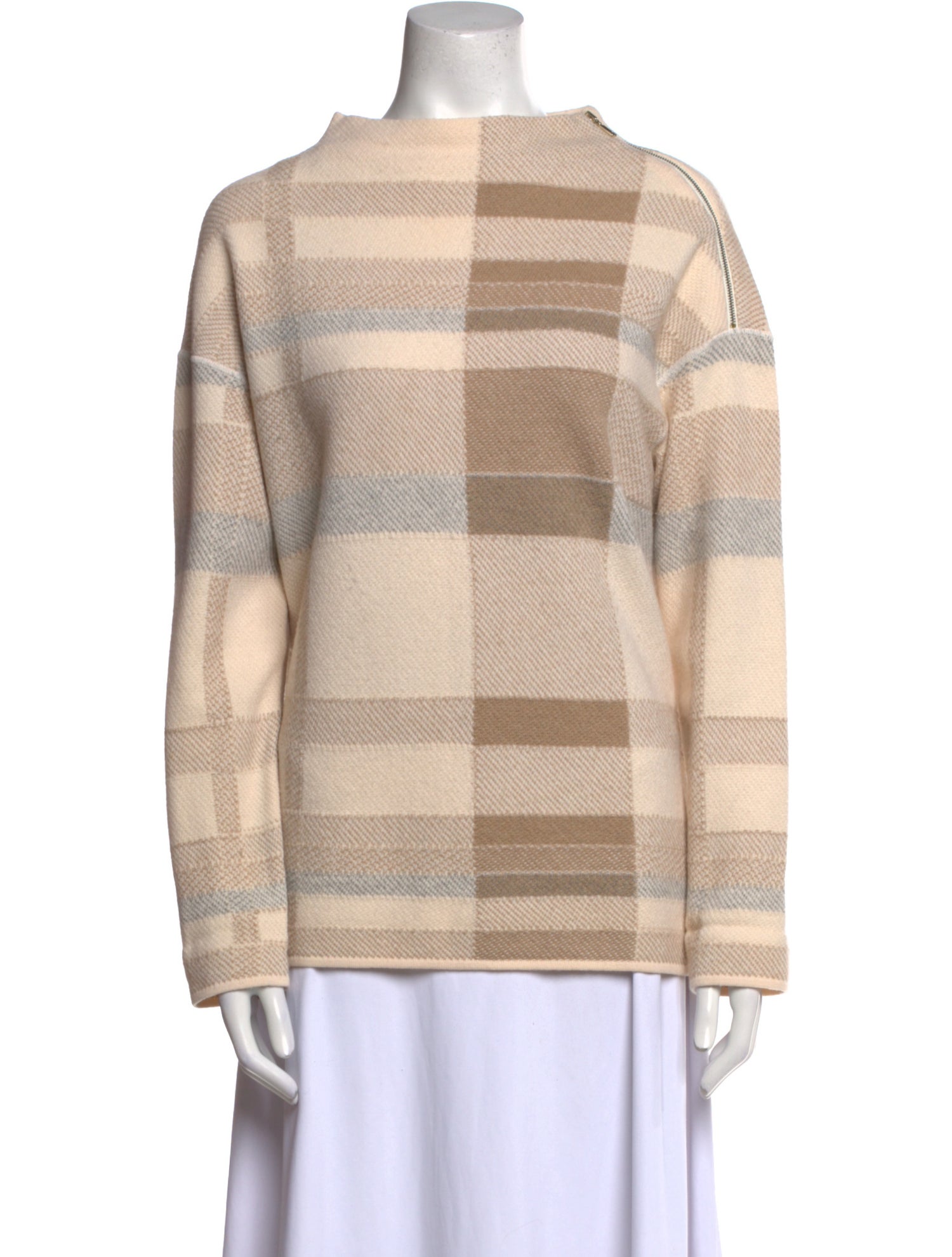 Lafayette 148 Wool Printed Sweater