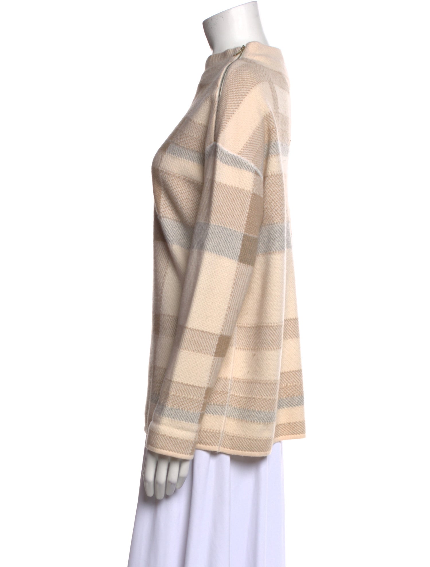 Lafayette 148 Wool Printed Sweater