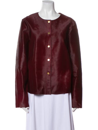 Lafayette 148 Leather Evening Jacket
