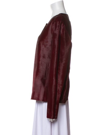 Lafayette 148 Leather Evening Jacket