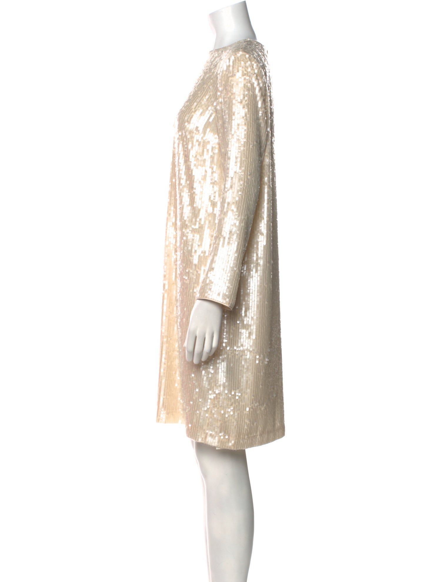 Lafayette 148 Crew Neck Knee-Length Dress w/ Tags